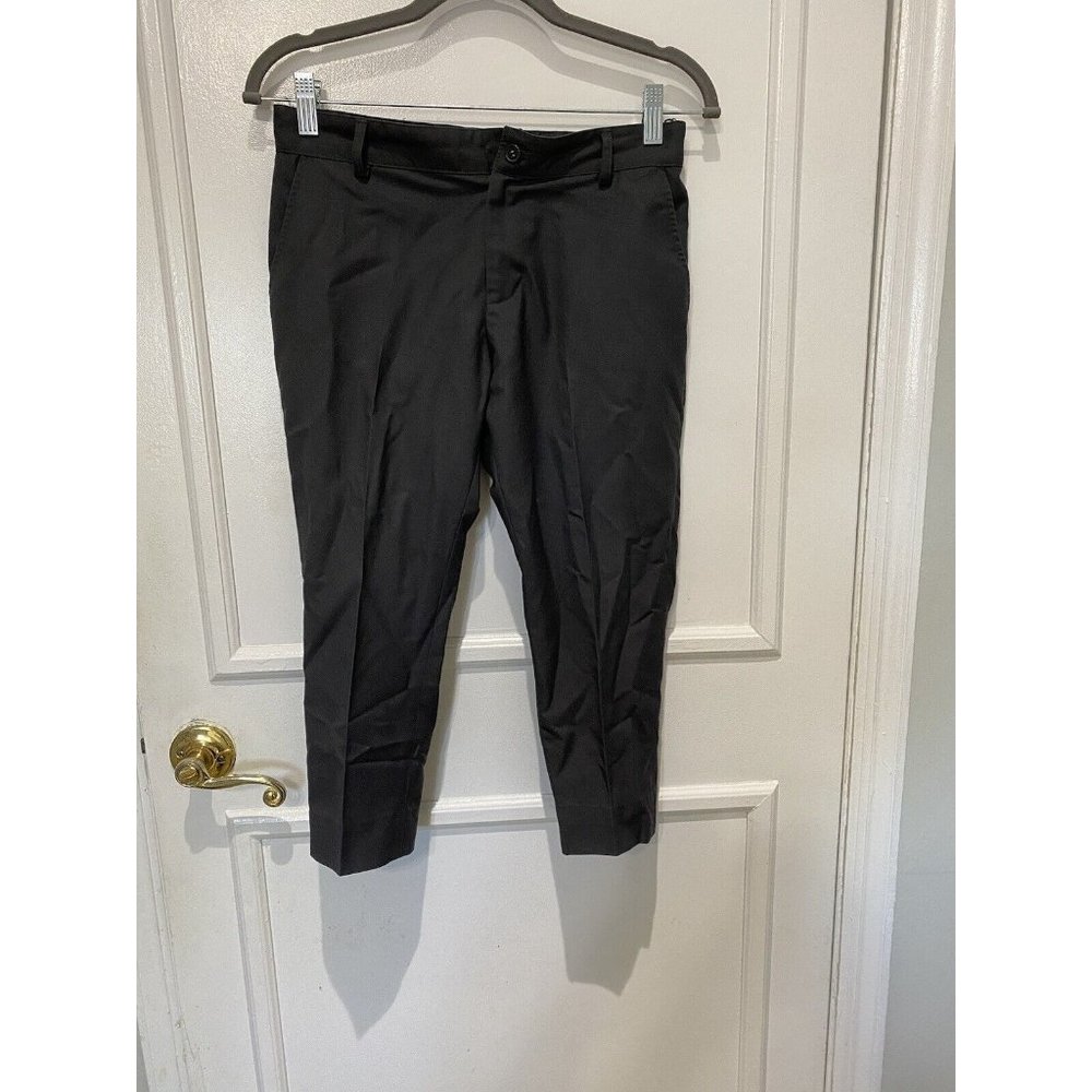 Armando Martillo Boys Europeon Black Dress Pants Style 607H, Size 8